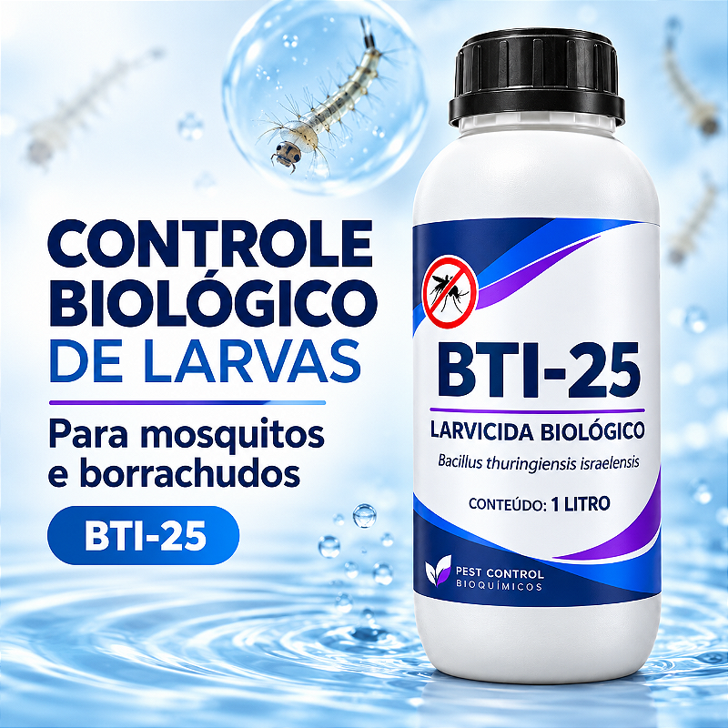 BTI combate mosquitos pernilongos aedes
