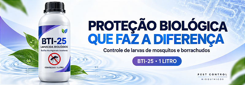 BTI combate mosquitos pernilongos aedes
