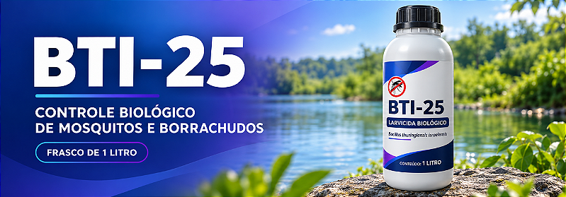 BTI combate mosquitos pernilongos aedes