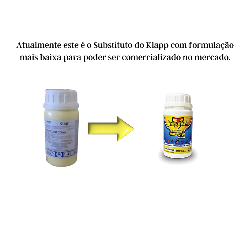 Klapp fipronil para combater formigas