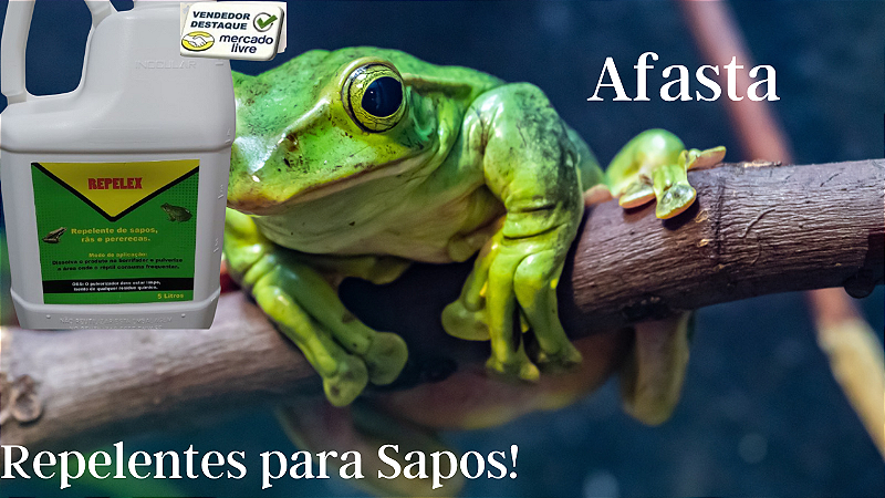 Slim Sapos Repelente Contra Sapos E Pererecas Rãs E Outros