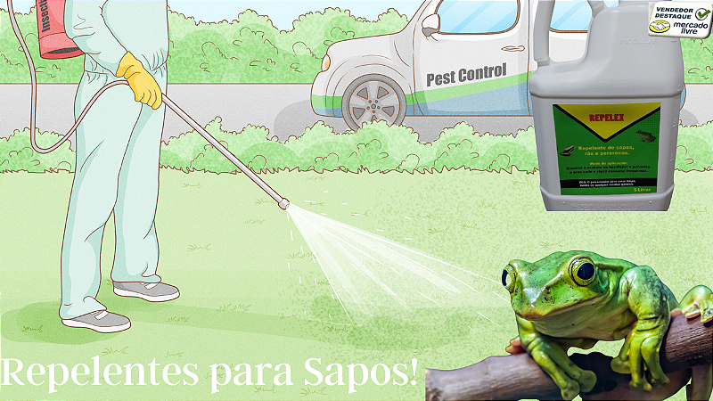 Sapos Repelente Contra Sapos E Pererecas Rãs E Outros