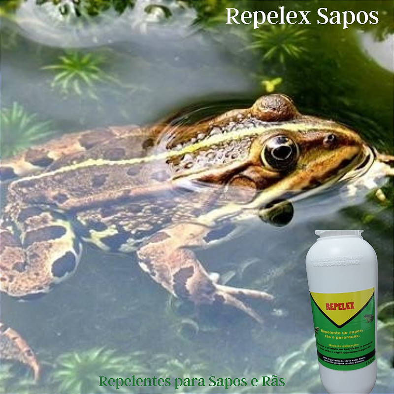 Sapos Repelente Contra Sapos E Pererecas Rãs E Outros 1lt