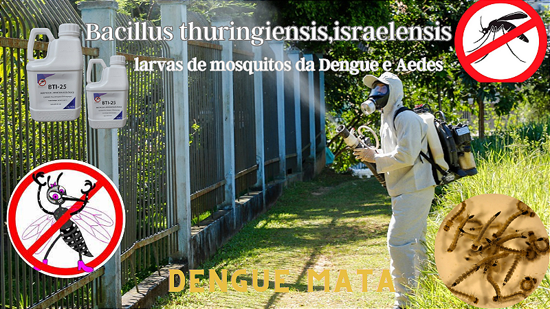 BTI-25 – Larvicida para Mosquitos, Dengue, Zika e Chikungunya