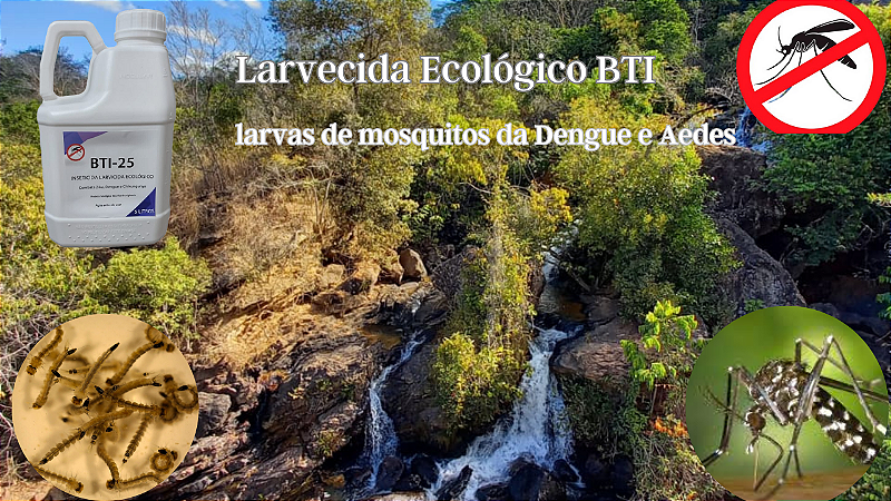 BTI-25 – Larvicida para Mosquitos, Dengue, Zika e Chikungunya
