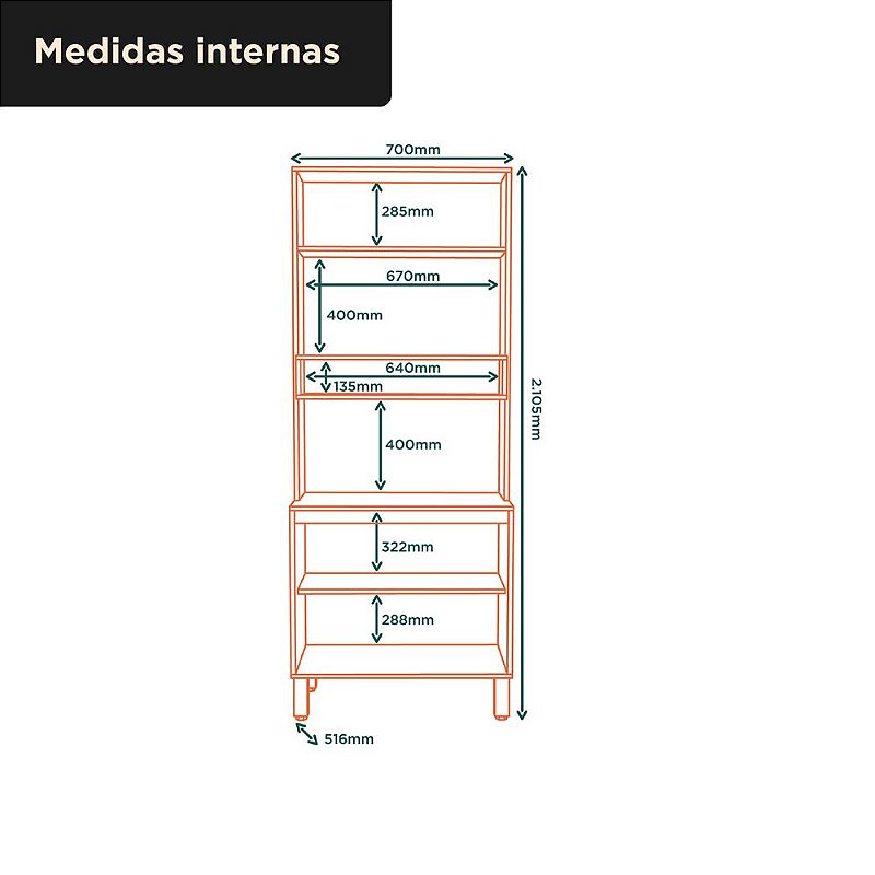 Torre 2 Fornos Glória Castanho Off-White