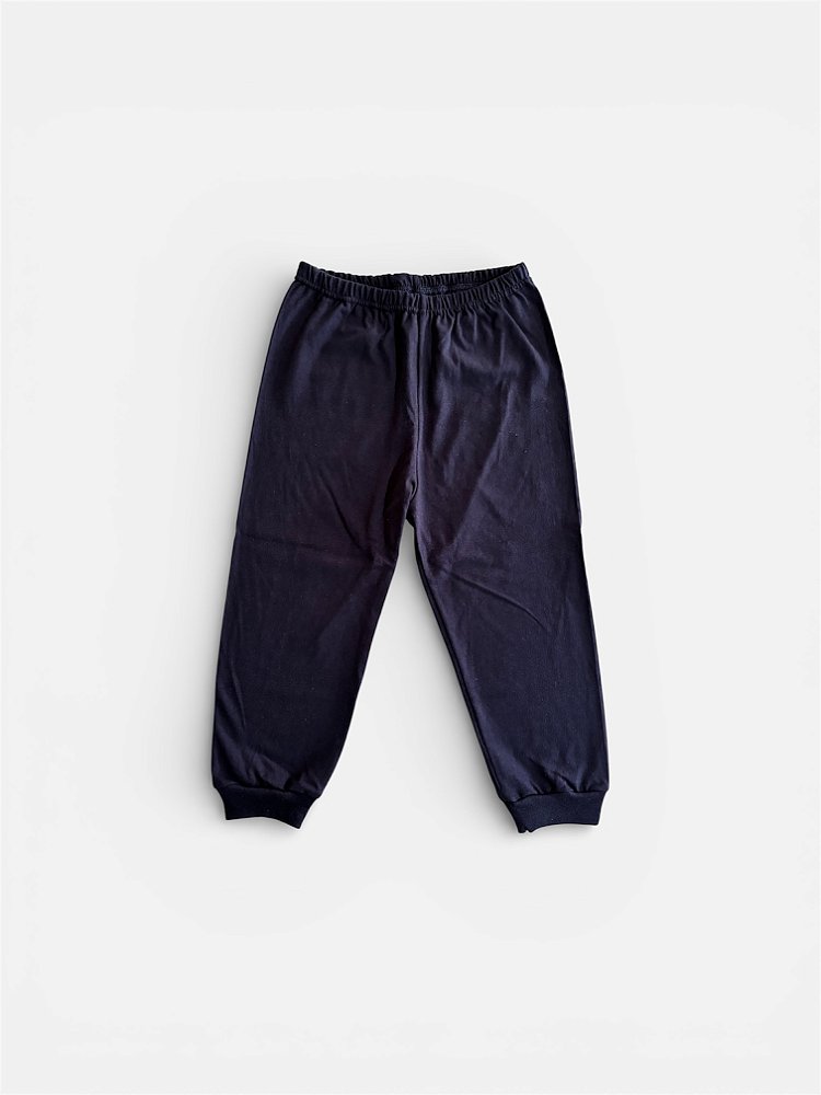Calça de Malha com Punho 100% Algodão