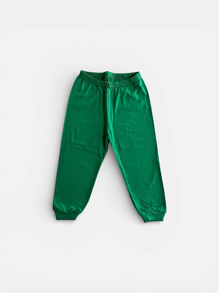 Calça de Malha com Punho 100% Algodão