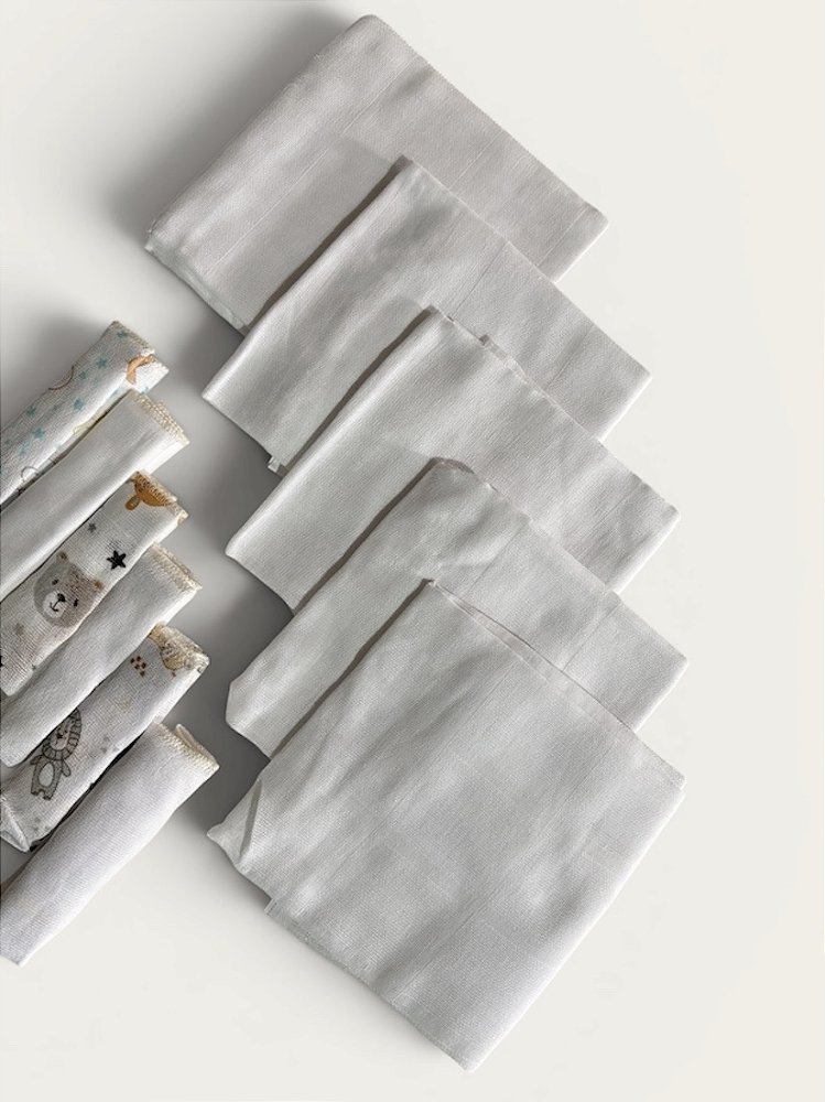 Kit enxoval bebê Branco/Neutro