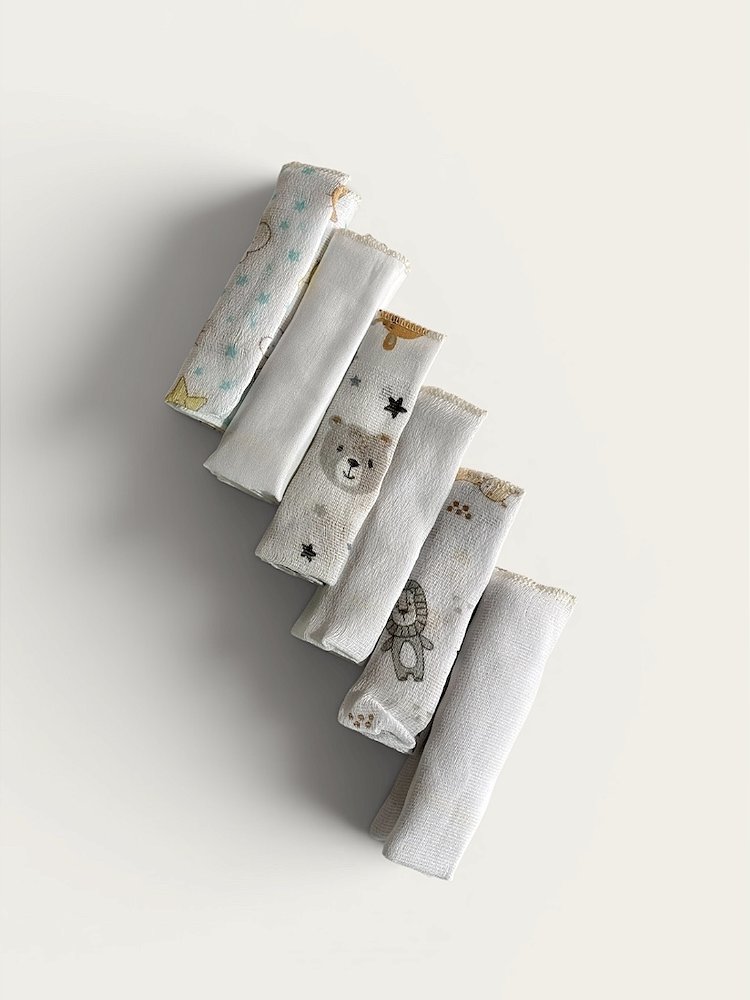 Kit enxoval bebê Branco/Neutro