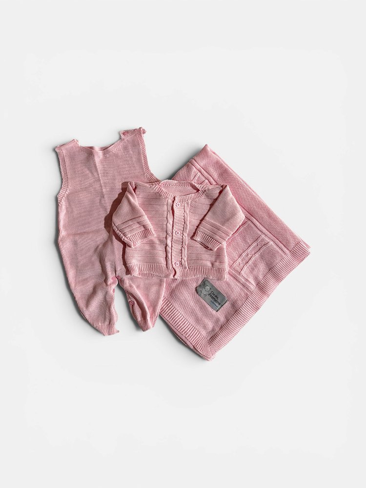 Saída maternidade tricot