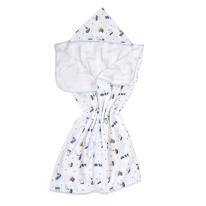 Toalha de banho soft com capuz infantil