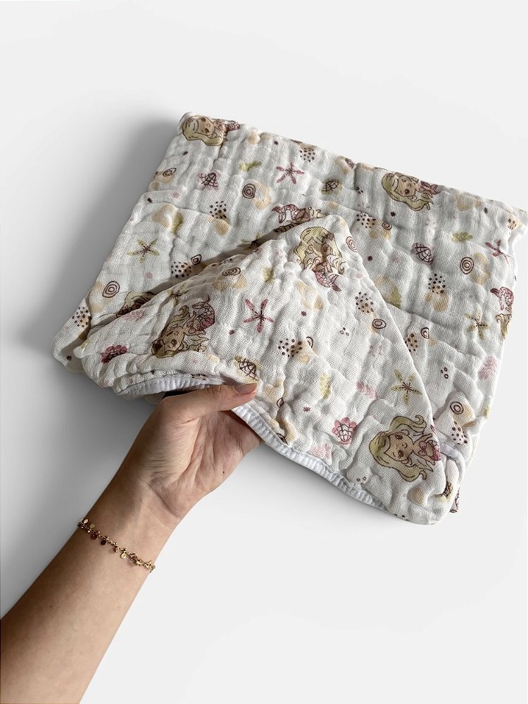 Toalha de banho soft com capuz infantil