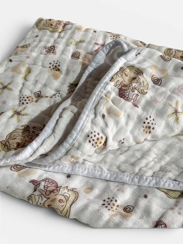 Toalha de banho soft com capuz infantil