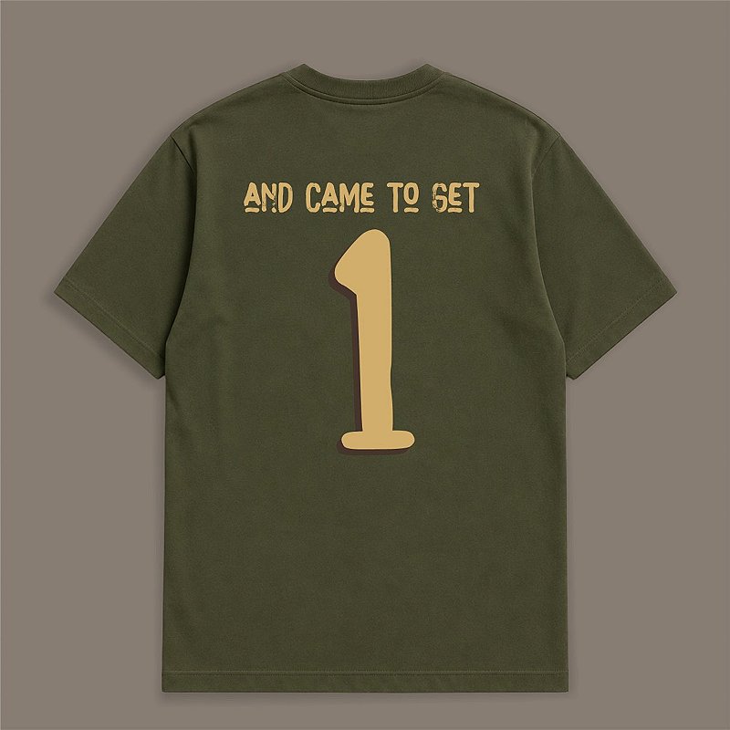CAMISETA OVERSIZED 99 NÃO É 100