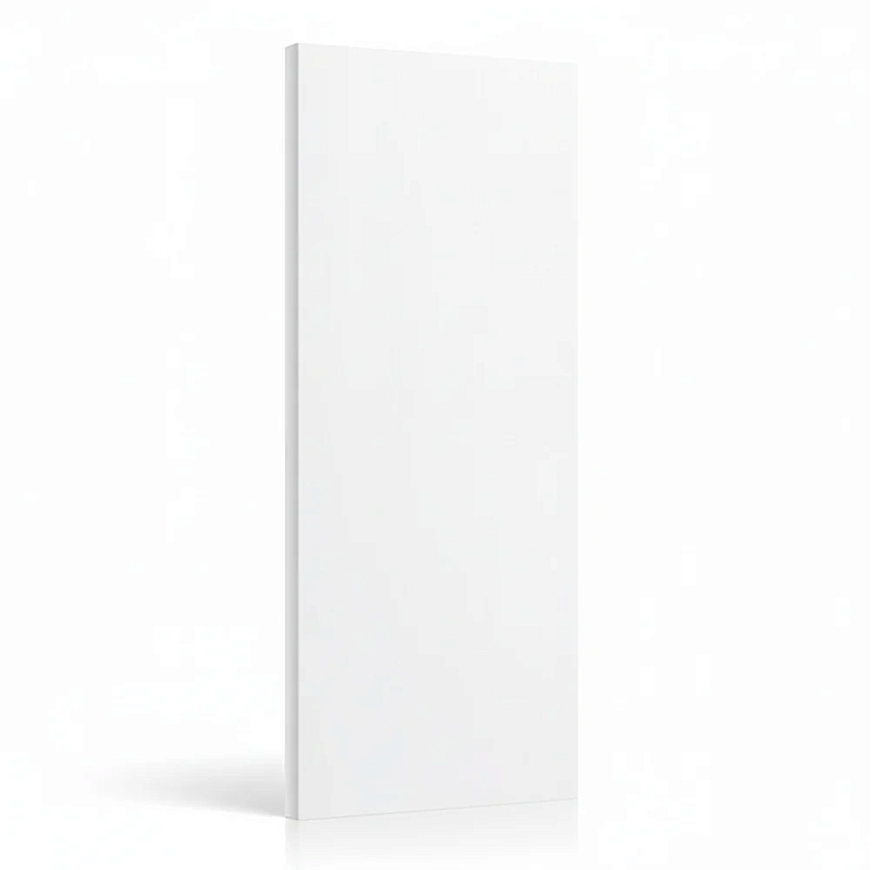Folha de Porta Melamínico Branco Fosco Randa - 0,60 a 1,00 x 2,10m