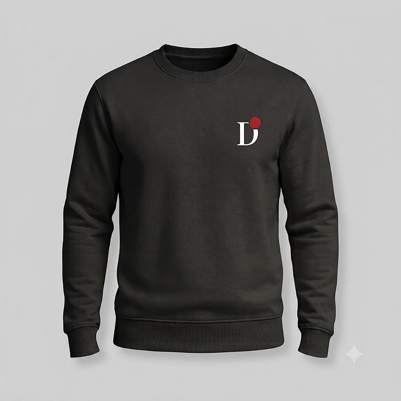 Moletom D.ORIGAN® Essential Preto