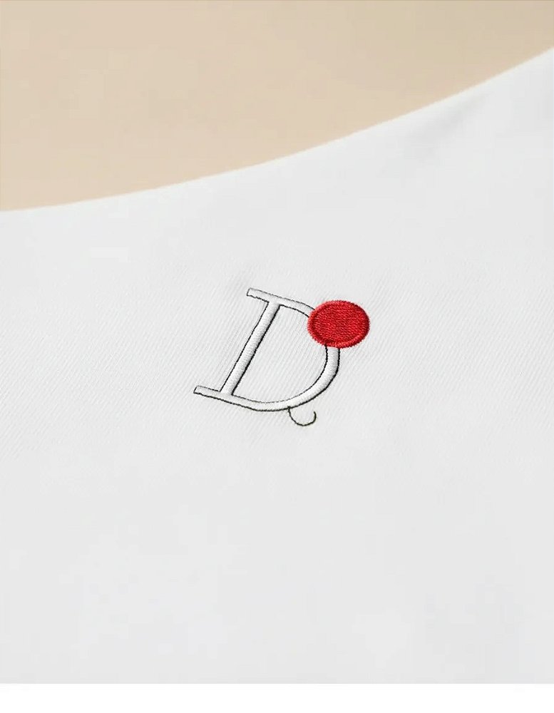 Camiseta Básica Unissex Manga Curta Branca D.ORIGAN