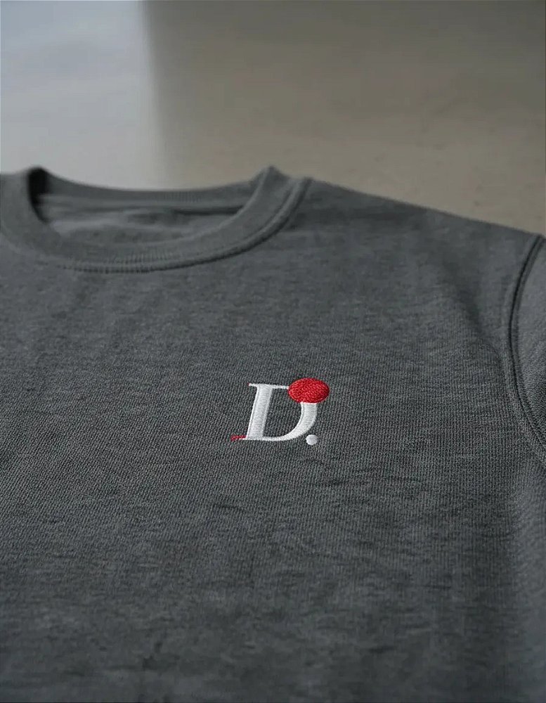 Moletom D.ORIGAN® Essential Chumbo
