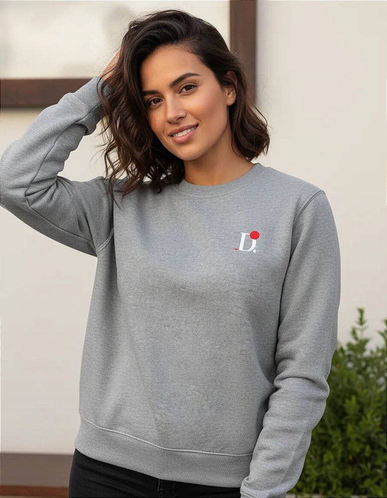 Moletom D.ORIGAN® Essential Cinza