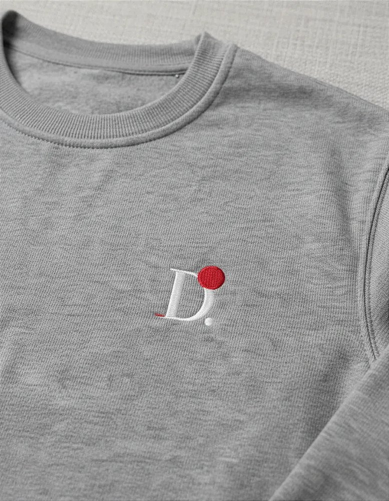 Moletom D.ORIGAN® Essential Cinza