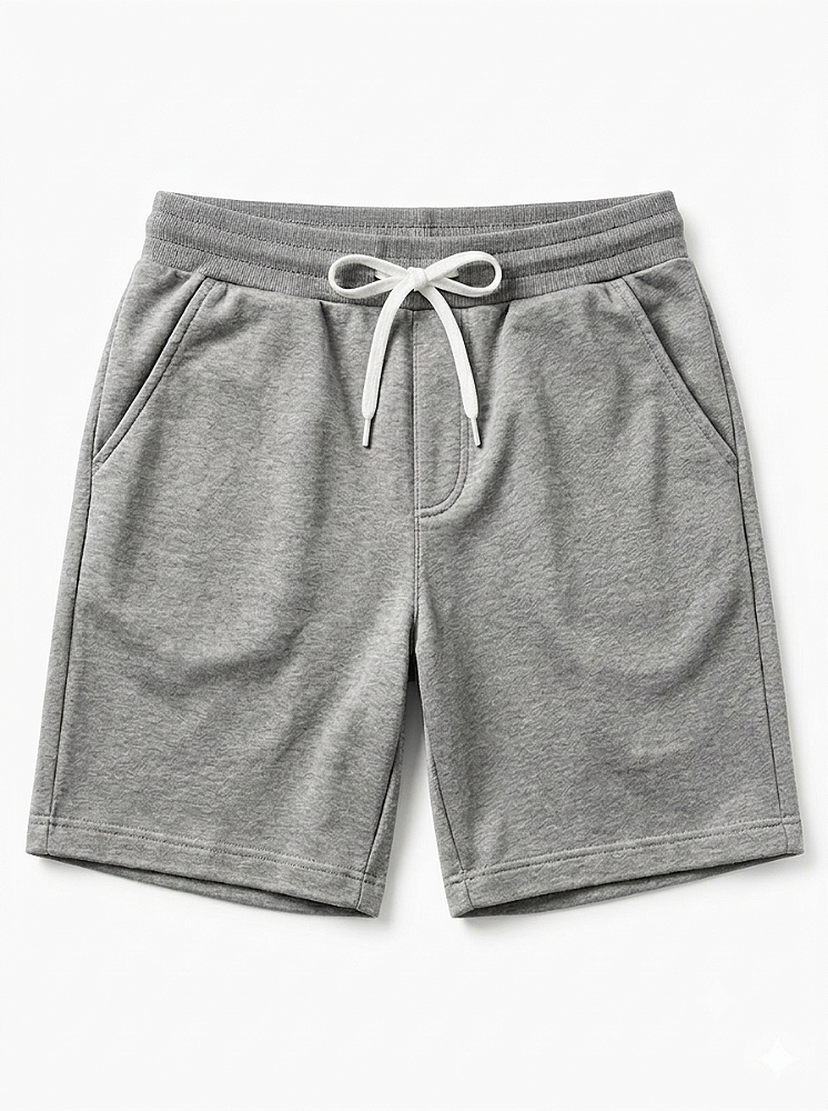 Bermuda Moletom D.ORIGAN® Essential Cinza