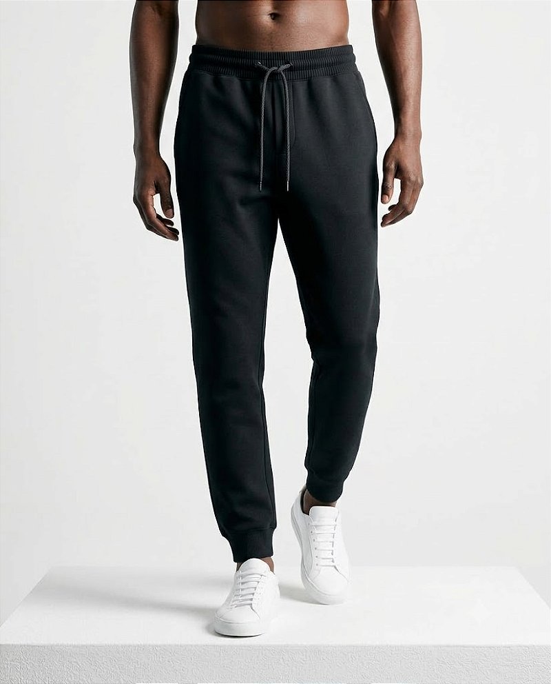 Calça Moletom D.ORIGAN® Essencial Preto