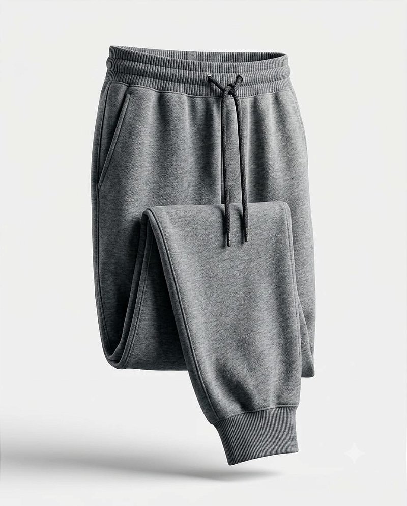 Calça Moletom D.ORIGAN® Essencial Cinza
