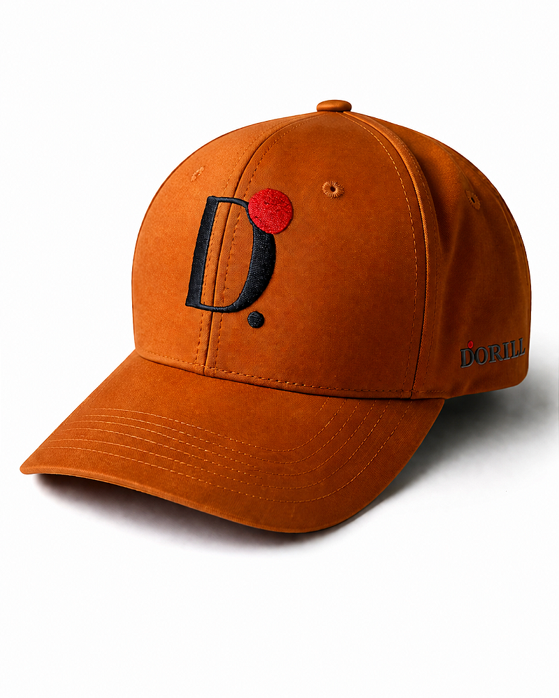 Boné Caramelo D.ORIGAN® | Ícone D Bordado em Alto Relevo