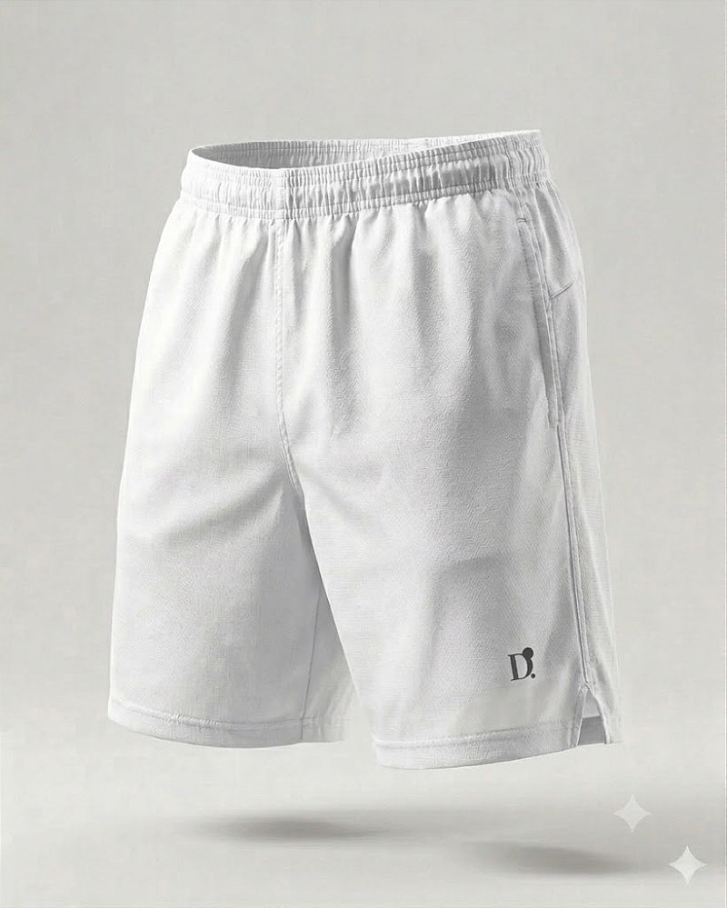 Shorts Tactel Unissex D.ORIGAN® – Branco