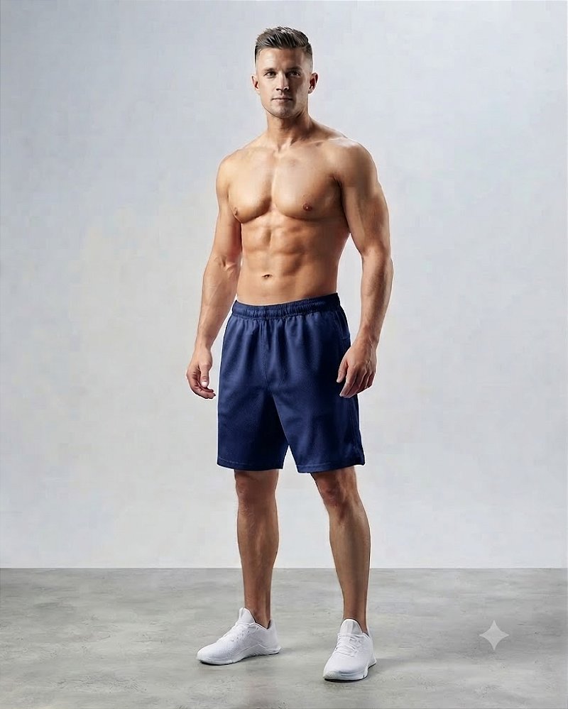 Shorts Tactel Unissex – Azul Marinho