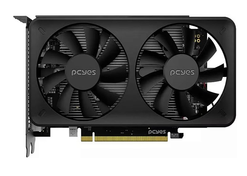 PCYES RX 550 4GB GDDR5 Dual-Fan 128 Bits