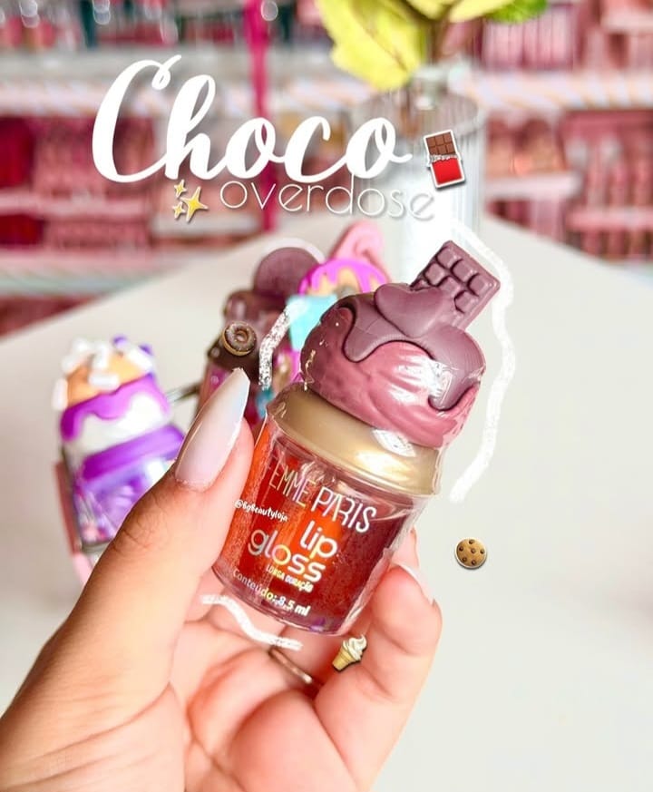 Lip Gloss Sobremesa Inspiração Perfumes Árabes 8,5ml – Femme Paris