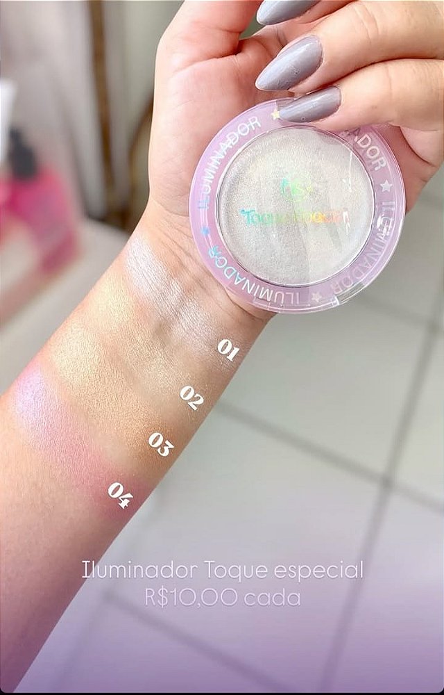 Iluminador Facial Compacto – Toque Especial