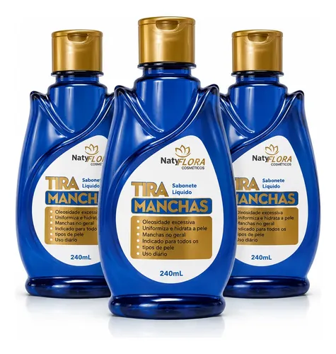 Sabonete Líquido Tira Manchas 240ml – NatyFlora