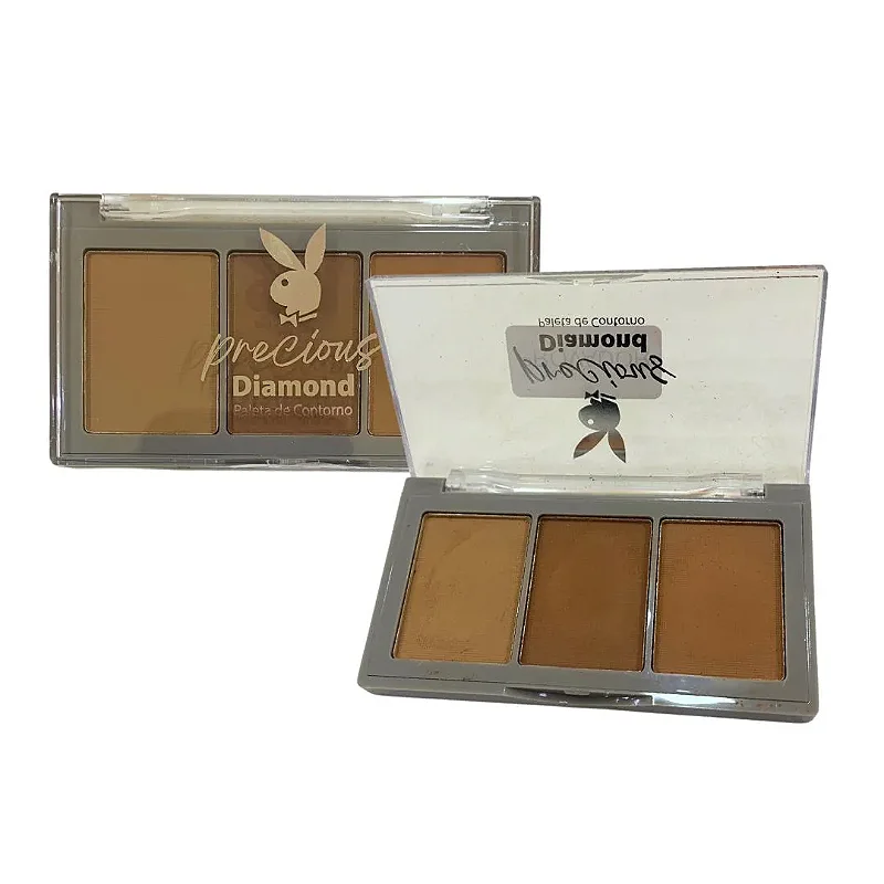 Paleta Trio de Contorno Precious Diamond Playboy