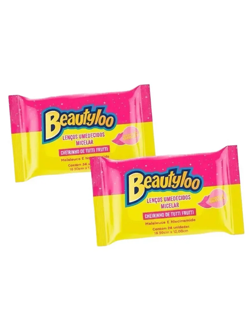 Mini Lenços Umedecidos Micelar Beautyloo