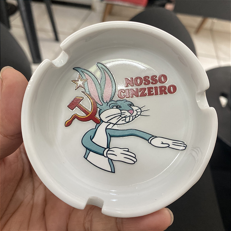 Cinzeiro Personalizado (Envie sua Estampa)