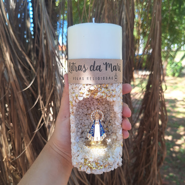 Vela oratório - Nossa Senhora Aparecida