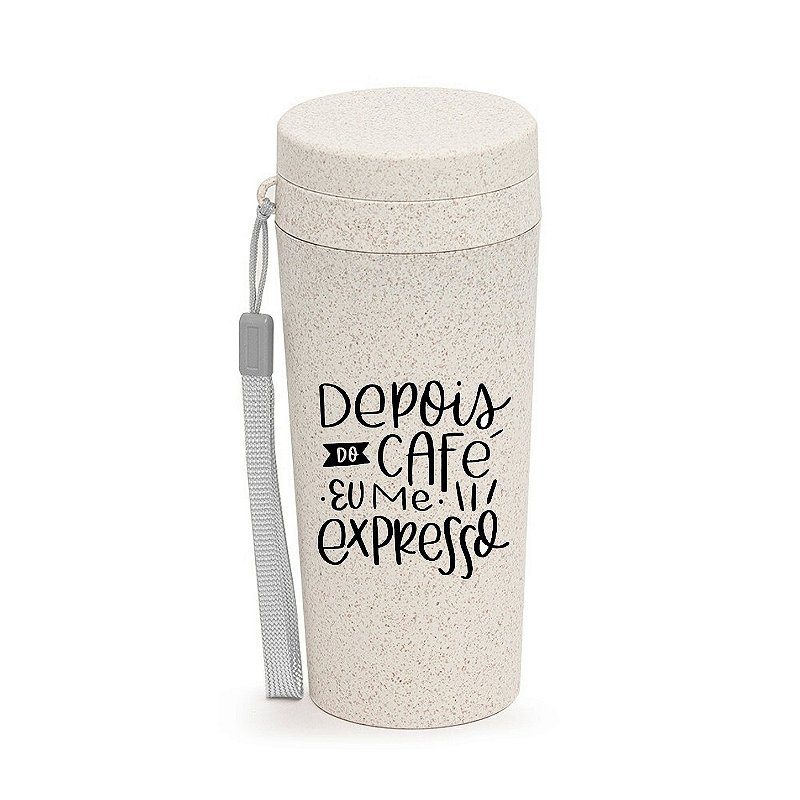 copo fibra de bambu - 10 unidades - personalizado