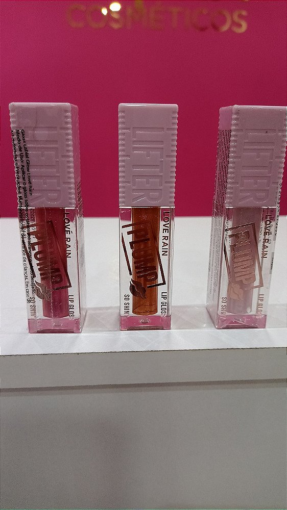 Lip Gloss Plump Love Rain Brilho Labial