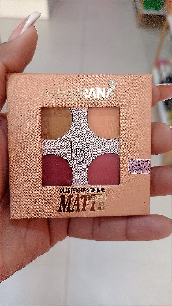 Quarteto de Sombras Ludurana Matte