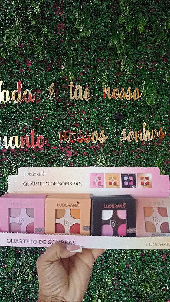 Quarteto de Sombras Ludurana Matte