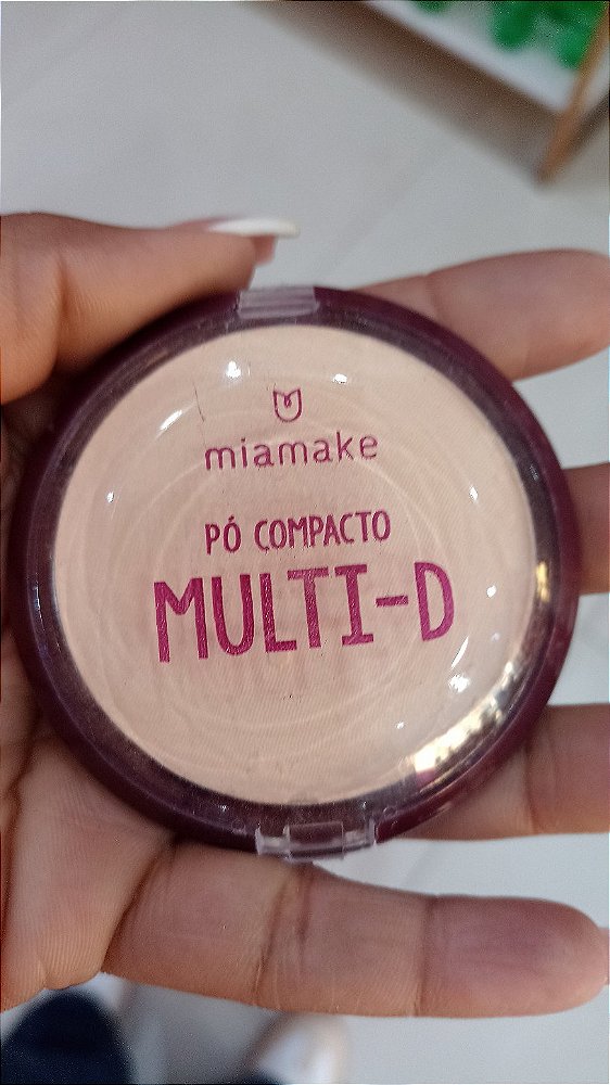 Pó Compacto Multi-D Miamake Acabamento Aveludado