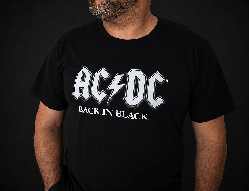 Camiseta AC/DC - Back in Black