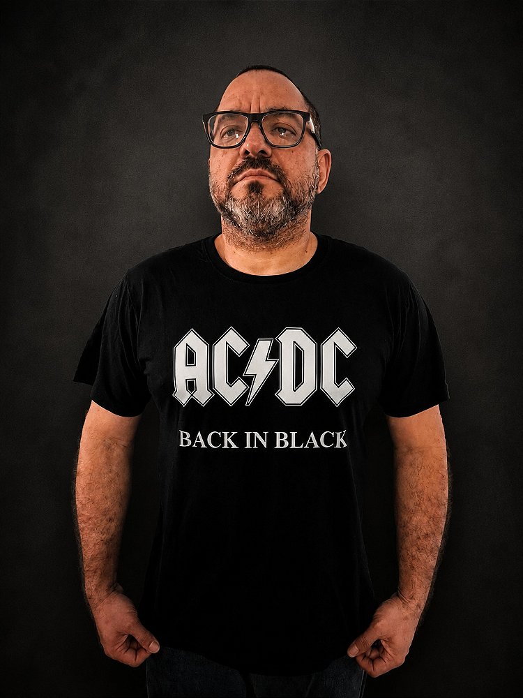 Camiseta AC/DC - Back in Black