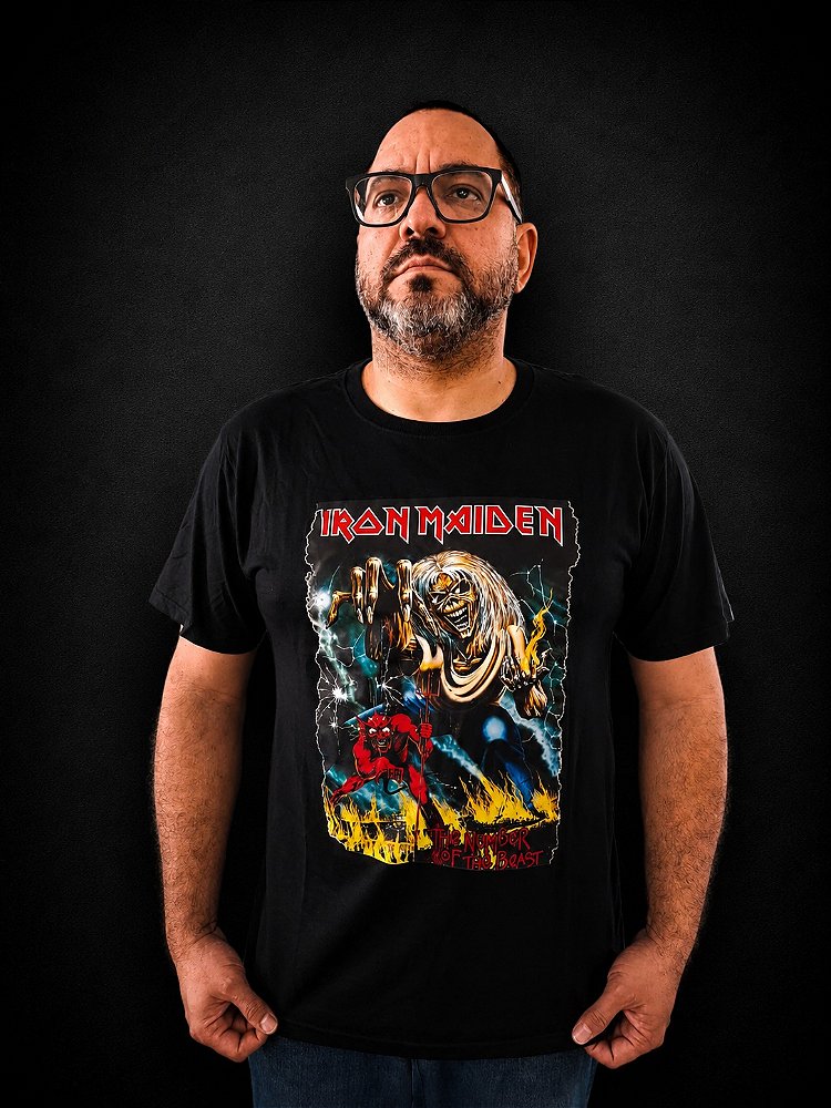 Camiseta Iron Maiden - The Number of the Beast