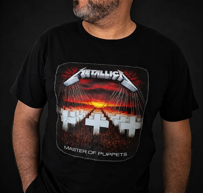 Camiseta Metallica - Master of Puppets
