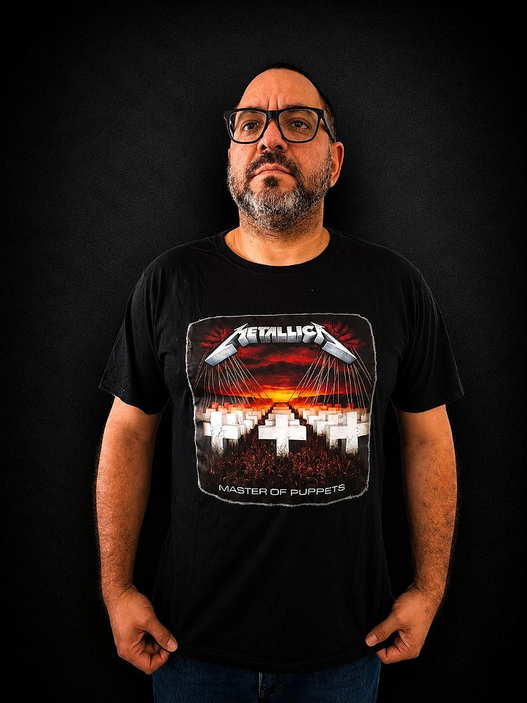 Camiseta Metallica - Master of Puppets