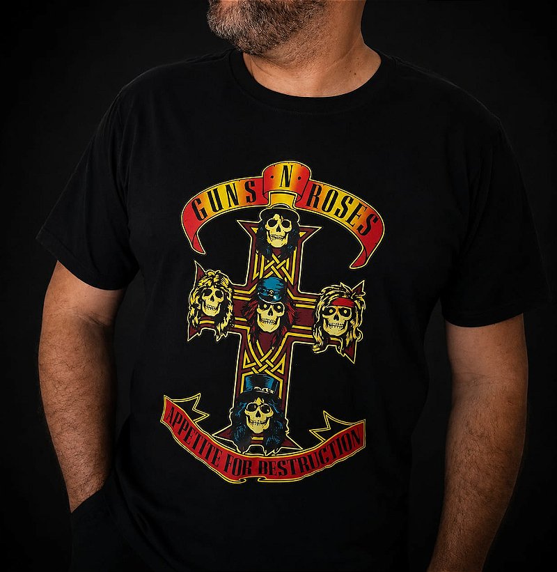 Camiseta Guns N' Roses - Appetite